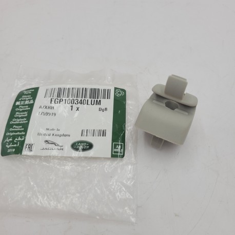 LAND ROVER DISCOVERY 2 GENUINE SUN VISOR RETAINER CLIP PART EGP100340LUM