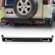 Land Rover Discovery 2 (99-04) Rear Bumper Heavy-Duty Black Part DA5646TK