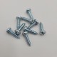 Screw Black Self Tapping Part AB608051L set by 9