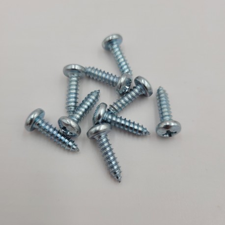 Screw Black Self Tapping Part AB608051L set by 9