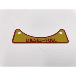 Defender Series 2 & 3 Diesel Fuel Filler Warning Badge 502951