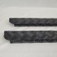 Land Rover Defender 90 3MM Chequer plate Sill Protector Black LR75B-3