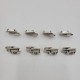 Set of 8 DOOR HINGE SCREW CAPTIVE NUTS DEFENDER & SERIES 2 & 3 Part BYH500100