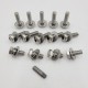 LAND ROVER DEFENDER 90 110 130 STAINLESS STEEL BUMPER BOLT KIT - DA1139 & DA117