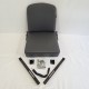 Seat Rear Fold Up XS Vinyl Twin White Stitch EXT050-XSVINYL