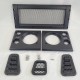 Face Lift Kit Sat Blk Mesh Sty Part BA9451