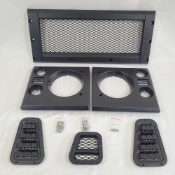 Face Lift Kit Sat Blk Mesh Sty Part BA9451