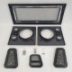 Face Lift Kit Sat Blk Mesh Sty Part BA9451