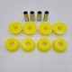 LR DEFENDER RRC Front Radius Arm - Axle Bush Polyurethane NTC6781PY-YELLOW