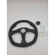 Land Rover Black/ air leather 350mm Steering Wheel Part DA5726
