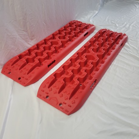 PAIR OFF-ROAD SNOW SAND MUD RECOVERY TRACK RESCUE BOARDS DA4587UK