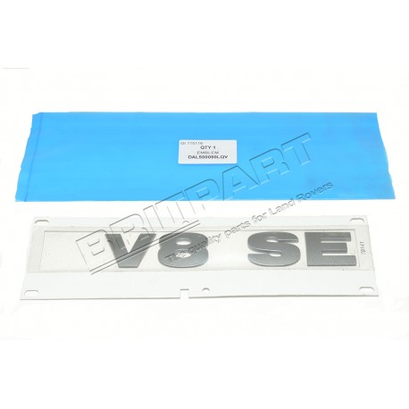 Name Plate V8 Part DAL500080LQV