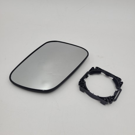 LAND ROVER DISCOVERY 1 DOOR MIRROR GLASS R/H AND MOUNTING CLIP STC4625+CRD100640