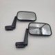 Land Rover Defender 90 / 110 Mirror And Arm Assembly Left Or Right Part MTC5217