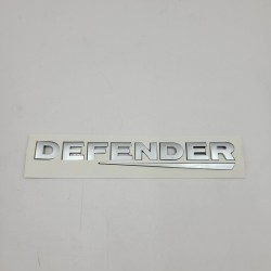 Land Rover DEFENDER Rear Trunk Emblem - Silver FT-LRE035