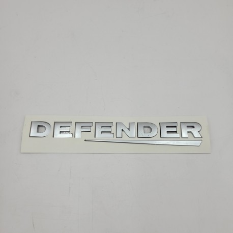 Land Rover DEFENDER Rear Trunk Emblem - Silver FT-LRE035