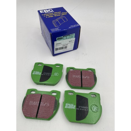 Land Rover Defender Rear Performance EBC Green Brake Pads Part DA4185