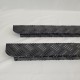 Land Rover Defender 90 2MM Chequer plate Sill Protector Black LR75B