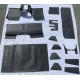 Land Rover Defender Barrier Mat Black For RHD Defender R380 Part UK009-29