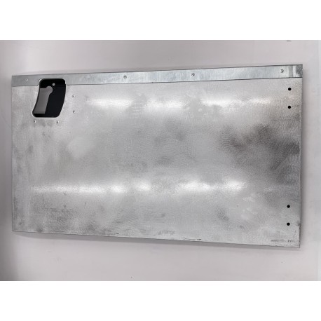 DEFENDER 90/110/130 SERIES II/IIA/III REAR SWING AWAY HALF DOOR GALVANISED TOP CAPPING LR516DGT