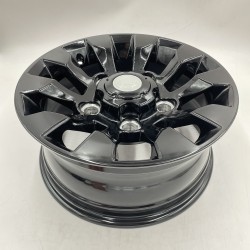 16'' Black Sawtooth Alloy Wheel Part LR025862 Scratched BACK SIDE (5) NEW