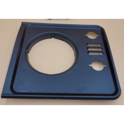 LR DEFENDER 98- LH Headlamp Surround Finisher Matt Black DHH10079