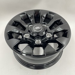 16'' Black Sawtooth Alloy Wheel Part LR025862 Scratched BACK SIDE (2)