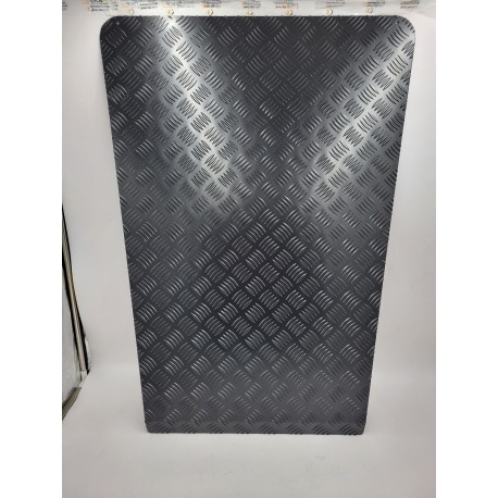 3MM Black Chequer Bonnet Protector