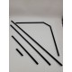 Window Glass 4mm Channel Kit Middle Door MD-WINGLASS-UK