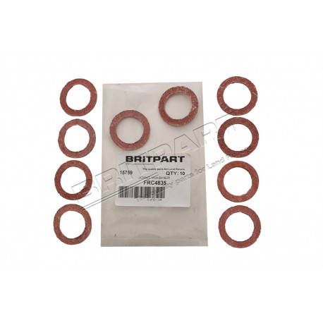 Set of 10 Gearbox Plug Washers Part FRC4835