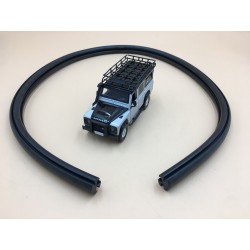 LR SERIES / DEFENDER Seal Rear Flat 1/4 Window 4mm Glass CGE500660