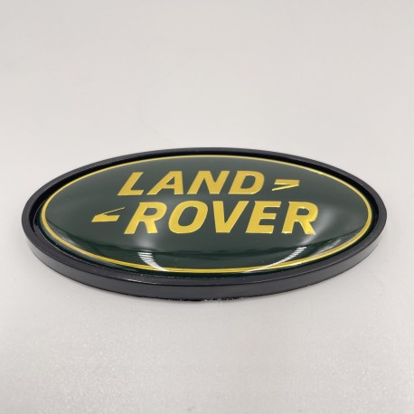 Land Rover Rear Badge in Green and Gold (90*45) DAH100680