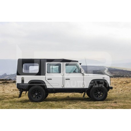 Defender 110 Mohair Top WSW Smoke Stud On - Black AWT110SMSTDBL