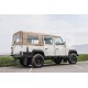 Defender 110 Mohair Top WSW Smoke Stud On - Black AWT110SMSTDBL