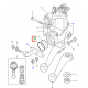 LR DEFENDER -16 STEERING BOX CLIP RETAINING Part LR035213