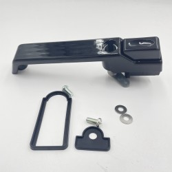 LR DEFENDER -06 Door Handle Assy LH FR Gloss Black With Gasket JM-99005B / MXC7651GB
