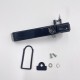 LR DEFENDER 07- Handle Assy LH FR Door Gloss Black With Gasket JM-99005OB / LR066530GB