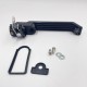 LR DEFENDER 07- Handle Assy LH MIddle Door With Entry Remote Control Gloss Black With Gasket JM-99005ONB / LR066531GB