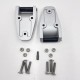 LR Defender 06- Pair Of Bonnet Hinges For Silver Paint Finish JM-90658 / DA1152