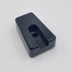 LR DEFENDER -06 Aluminium Heater Control Black Knob One Piece JM-90592B / DA8945