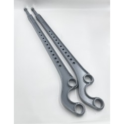 LR DEFENDER DISCOVERY FRONT RADIUS ARM 3 DEGREE WIDE JM-99646 / BA3671R SET X2