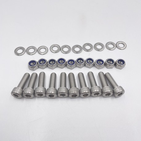 LR DEFENDER -16 Stainless Steel Rear Cross Member Bolt Set JM-92356 / DA1136