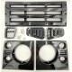 LR DEFENDER KBX Face Lift Front STD Grille & Surround KIT Gloss Black JM-90583JB / BA9454