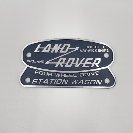 LR DEFENDER -16 Solihull Badge 4WD Station Wagon FT-LRE076