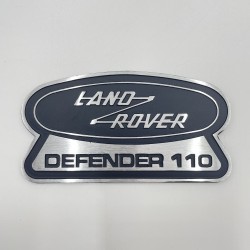 LR DEFENDER 110' -16 Aluminum Alloy Metal Badge FT-LRE077