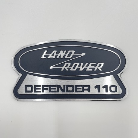 LR DEFENDER 110' -16 Aluminum Alloy Metal Badge FT-LRE077