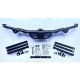 NAS Style Rear Step Bumper w/ 2" Receiver Black Chequer Plate Part BA7824UK