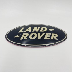 LR FREELANDER II LRII -10 Oval Front Grille Badge Gold Letters on Black 105x53mm LR002717BLACK