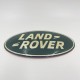 LR FREELANDER II LRII -10 Oval Front Grille Badge Gold Letters on Green 105x53mm LR002717GREEN