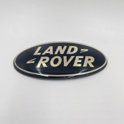 LAND ROVER RANGE ROVER 03-06 GRILLE BADGE BLACK ON SILVER - GENUINE DAG500160
